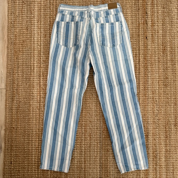 American Eagle Outfitters Denim and White Striped Jeans - Picture 5 of 5
